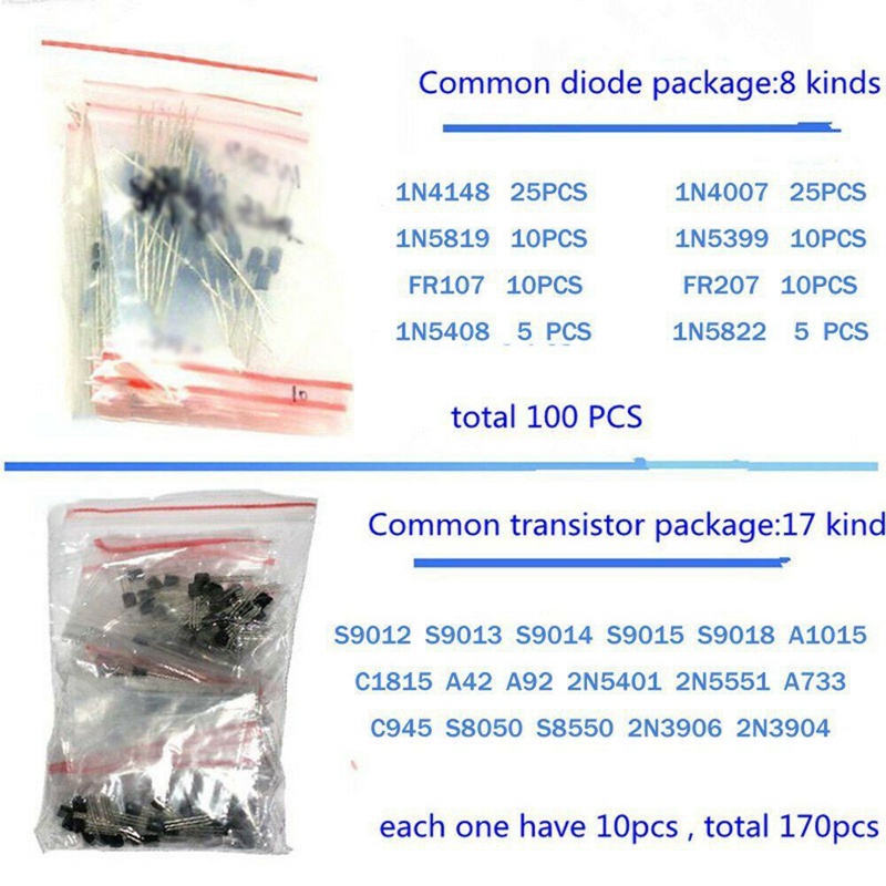 1390 Linh Kiện Điện Tử Đèn LED Diode