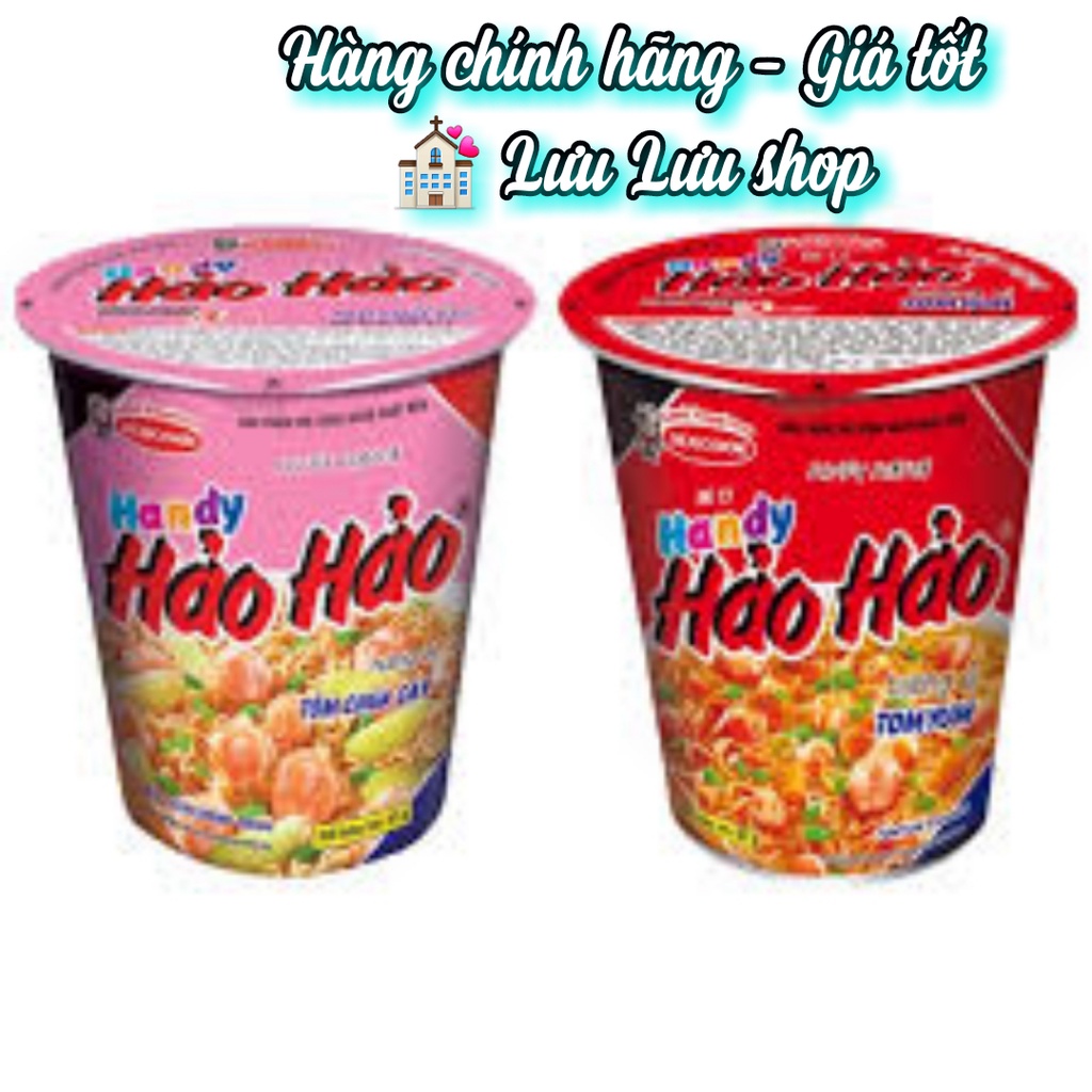 Mì Hảo Hảo ly handy toyum/ tôm chua cay Acecook 67gr