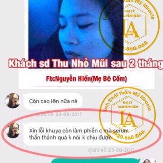 Tinh Chất Thu Nhỏ Mũi Pháp
