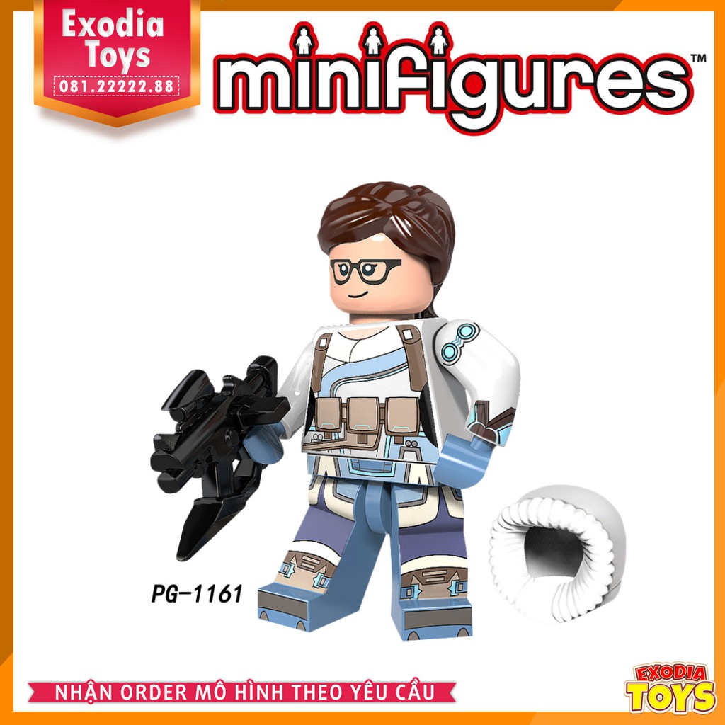 Xếp hình minifigure nhân vật trò chơi Overwatch - Đồ Chơi Lắp Ghép Sáng Tạo - PG8104