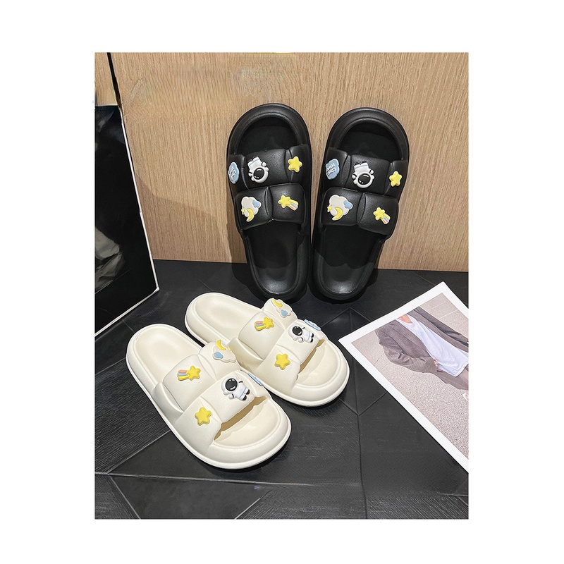 Dép Đi Trong Nhà Đế Dày Chống Trượt Dễ Thương