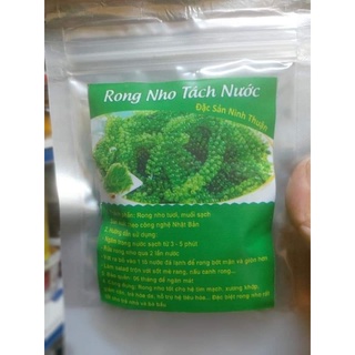 100g rong nho tách nước