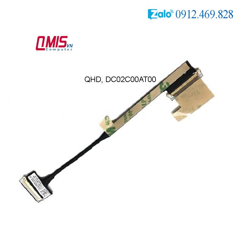 Cáp màn hình laptop Lenovo Thinkpad X1 Carbon Gen 5 6 QHD, DC02C00AT00, DC02C00AT00 - CORE I THẾ HỆ 