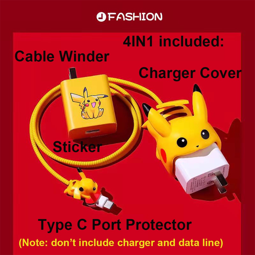 Set 4 phụ kiện bảo vệ đầu dây cáp sạc Huawei 40W mate30/mate30pro/p30pro/mate20pro/P40pro/Nova6/Nova7pro/Nova5/nova6/nova6pro