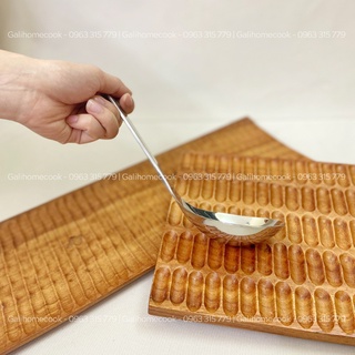 Muôi canh inox 304 cán ngắn (Muôi múc Canh) phong cách Hàn Quốc | GaliHomecook Soup ladle MC Gali