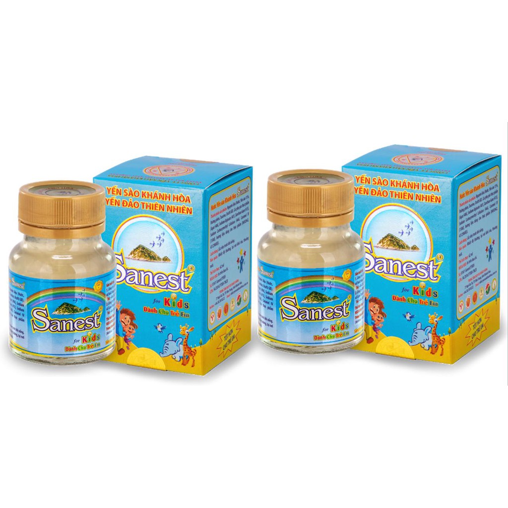 Yến Sào Khánh Hòa Sanest Kids Hũ 62ml | BigBuy360 - bigbuy360.vn