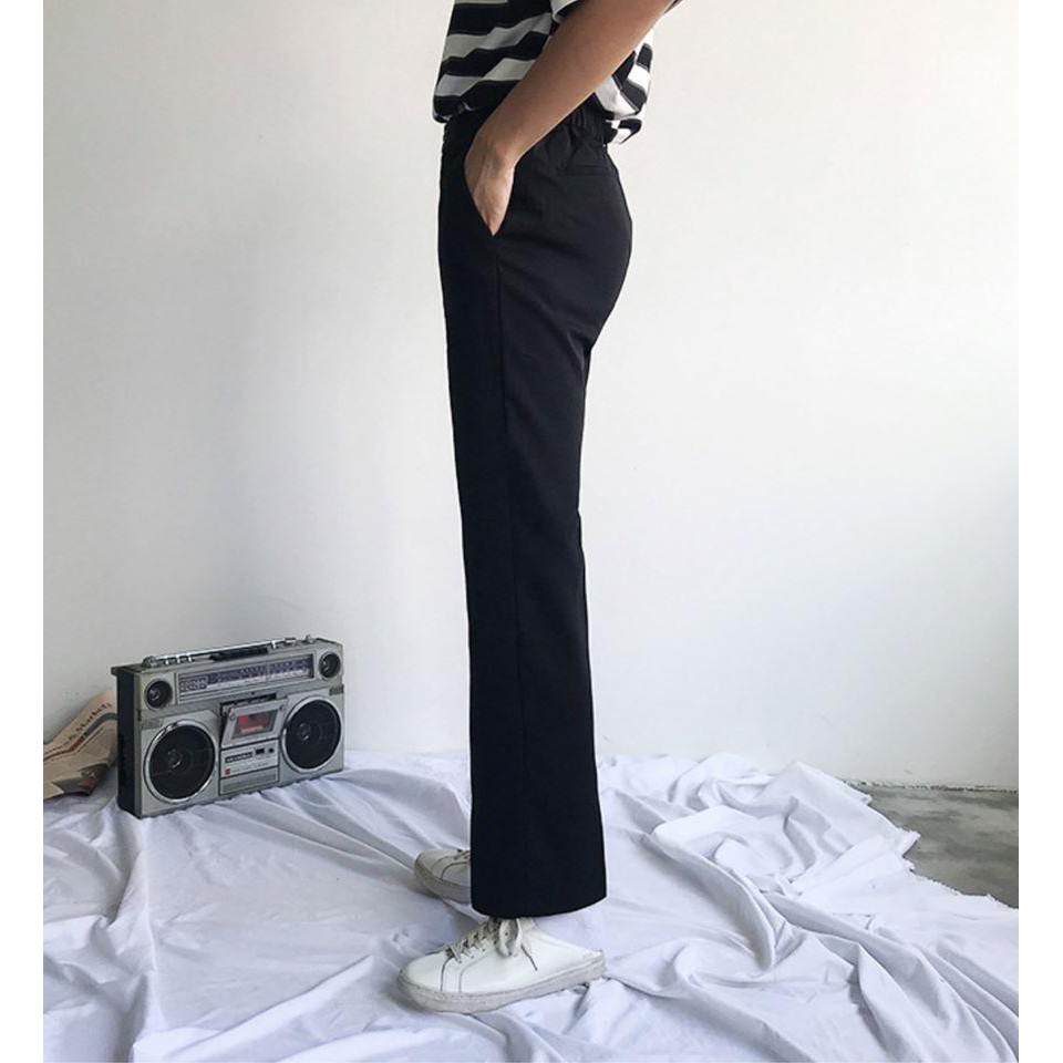 Quần ZOMBIE® Straight Fit Trousers - Black
