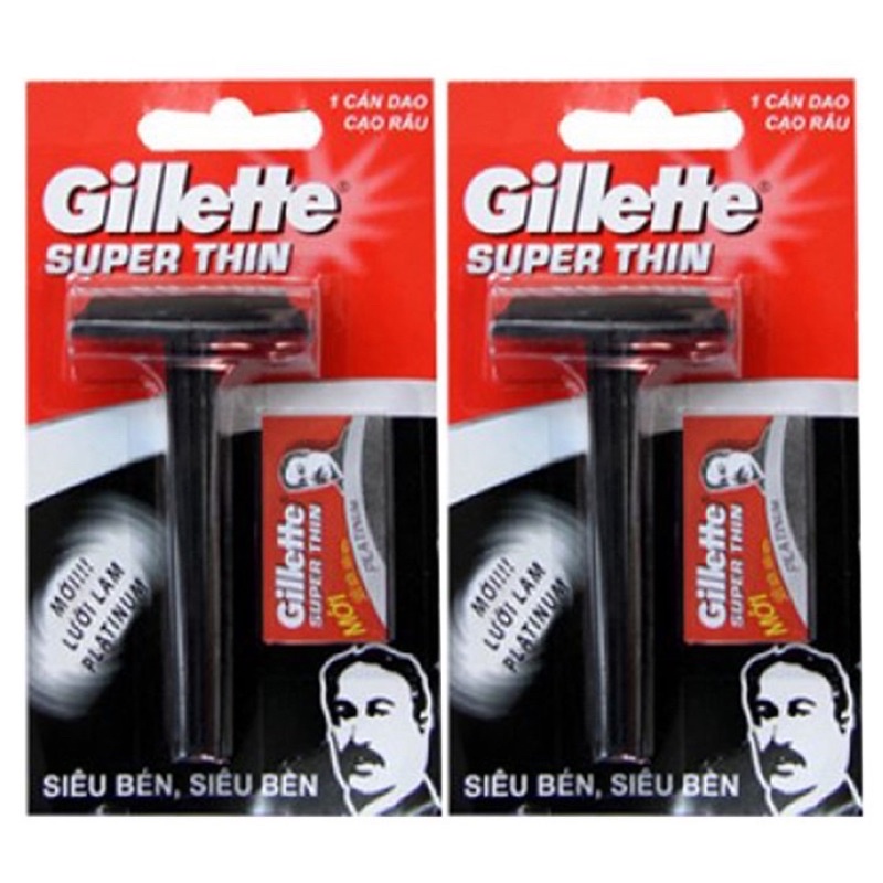 Bàn Cạo râu Gillette hàng sịn.Tặng kèm 1 lưỡi.(Khách mua được kiểm tra hàng trước)