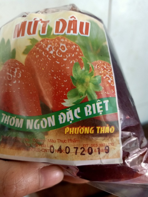 Mứt Dâu Đà Lạt 500G