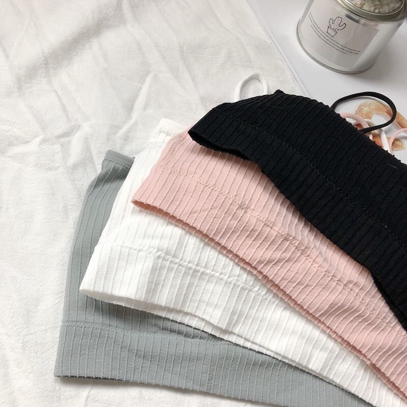 Áo hai dây croptop SUXI dáng ngắn hỗ trợ tập thể thao dành cho nữ