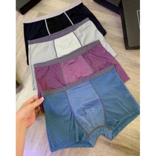 Set 4 quần boxer lưới cho nam