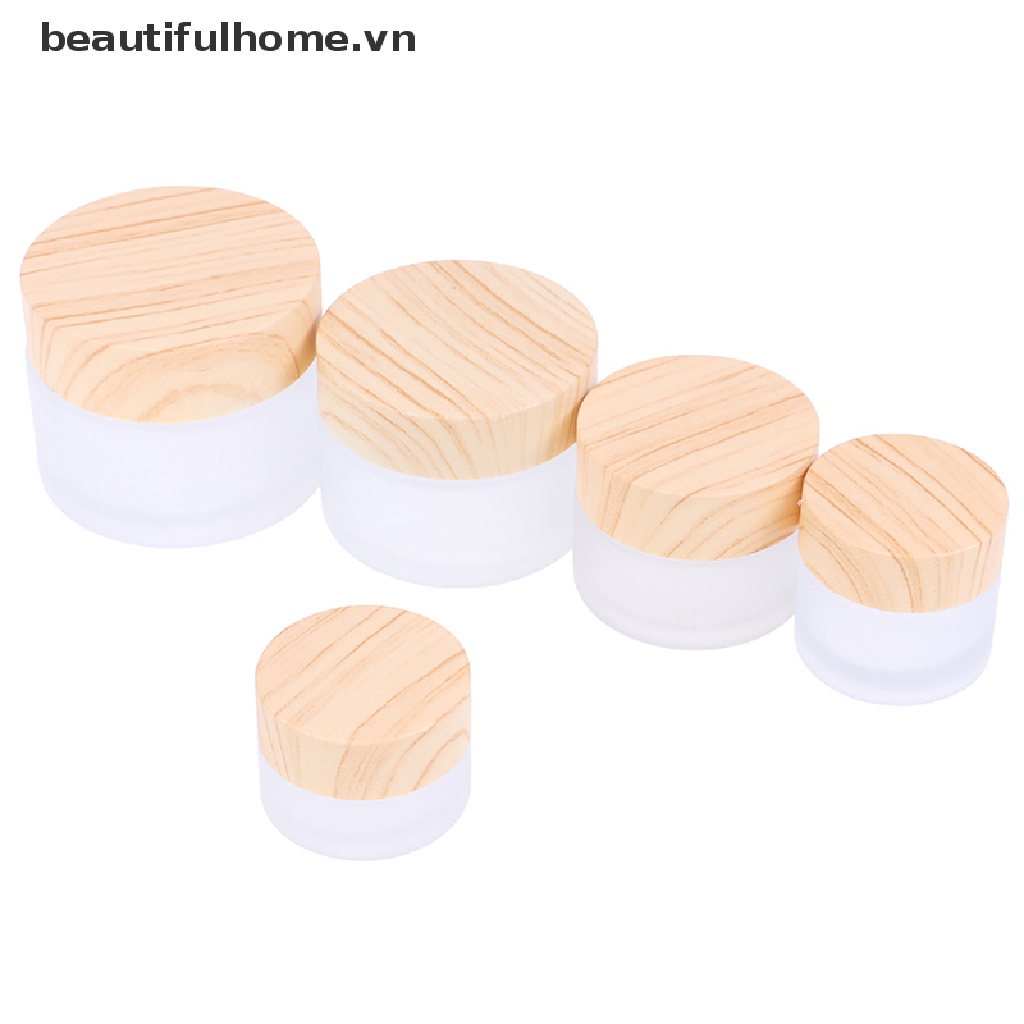 [Hàng mới về] Lọ thủy tinh đựng mỹ phẩm trang điểm 5g 10g 15g 30g 50g