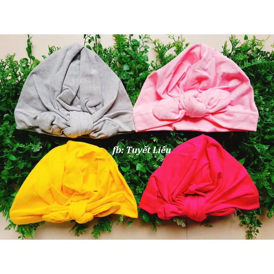Mũ turban cho bé yêu