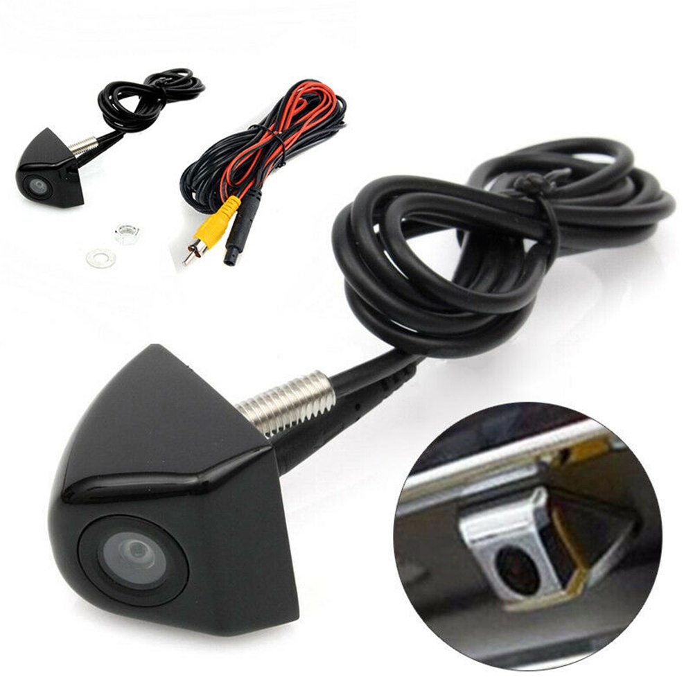 Camera quan sát phía sau hỗ trợ lùi và đỗ xe hơi thông dụng chống thấm nước CCD HD góc quay 170° nhìn được vào ban đêm