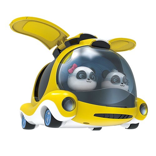 Monster Transformation Rescue Bus, Little Toy Car