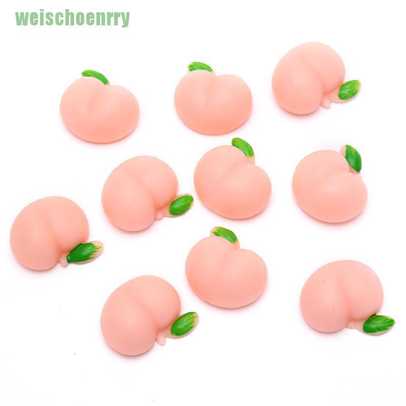 Đồ Chơi Xốp Squishy Giảm Stress Hình Quả Đào Dễ Thương Cho Bé