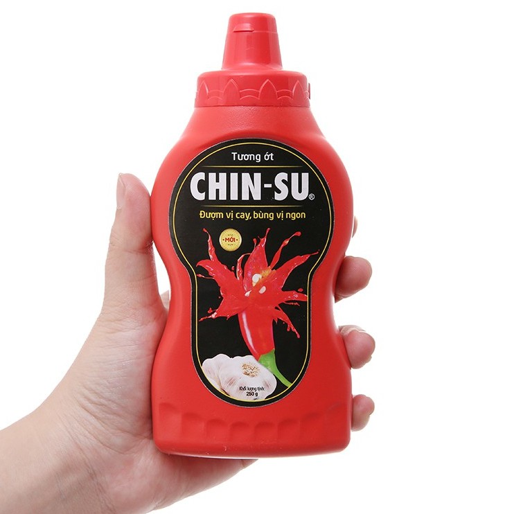 Tương ớt Chinsu chai 250g - Đượm vị cay, bùng vị ngon