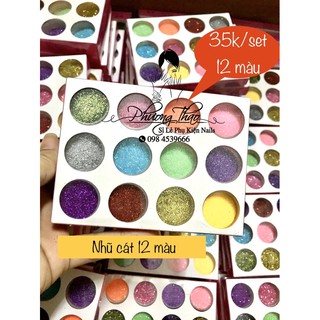 Nhũ cát mịn,nhũ kim tuyến rắc móng