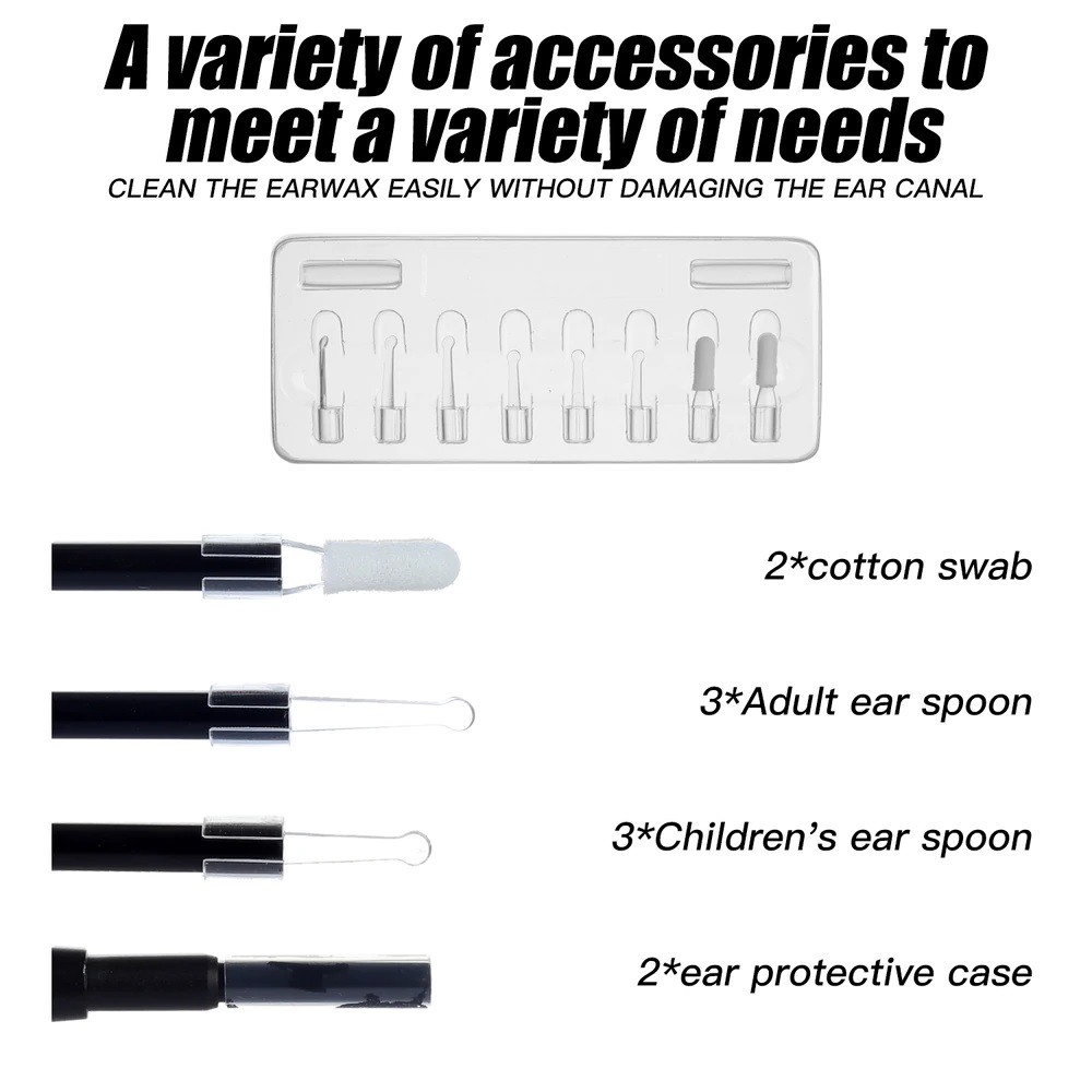 Camera nội soi tai siêu nhỏ 3.9mm - Camera nội soi dùng cho máy tính và điện thoại AN103