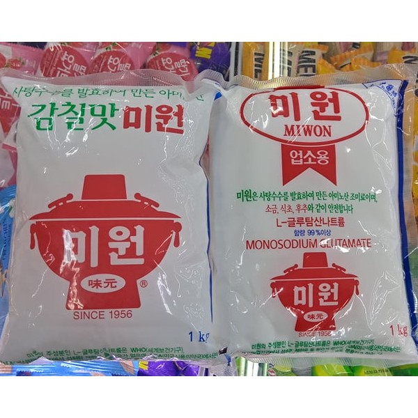 Bột ngọt miwon, mì chính hàn quốc nhập khẩu 1kg - 미원