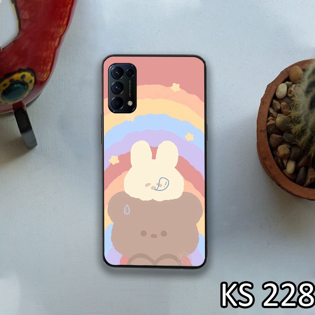 [FreeShip ExTra] Ốp lưng Oppo A94/Oppo A94 5G/Oppo A95/Oppo A95 5G in hình gấu dễ thương, giá cực tốt