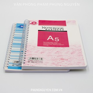 Sổ lò xo A5-200 trang