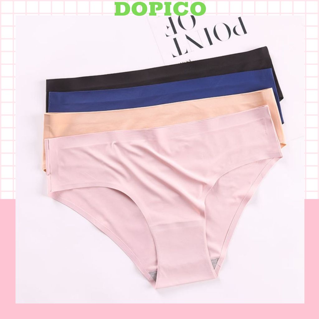 Quần lót nữ thun lạnh không đường may chất liệu su mặc siêu mát ôm dáng quyến rũ và gợi cảm DOPICO L713