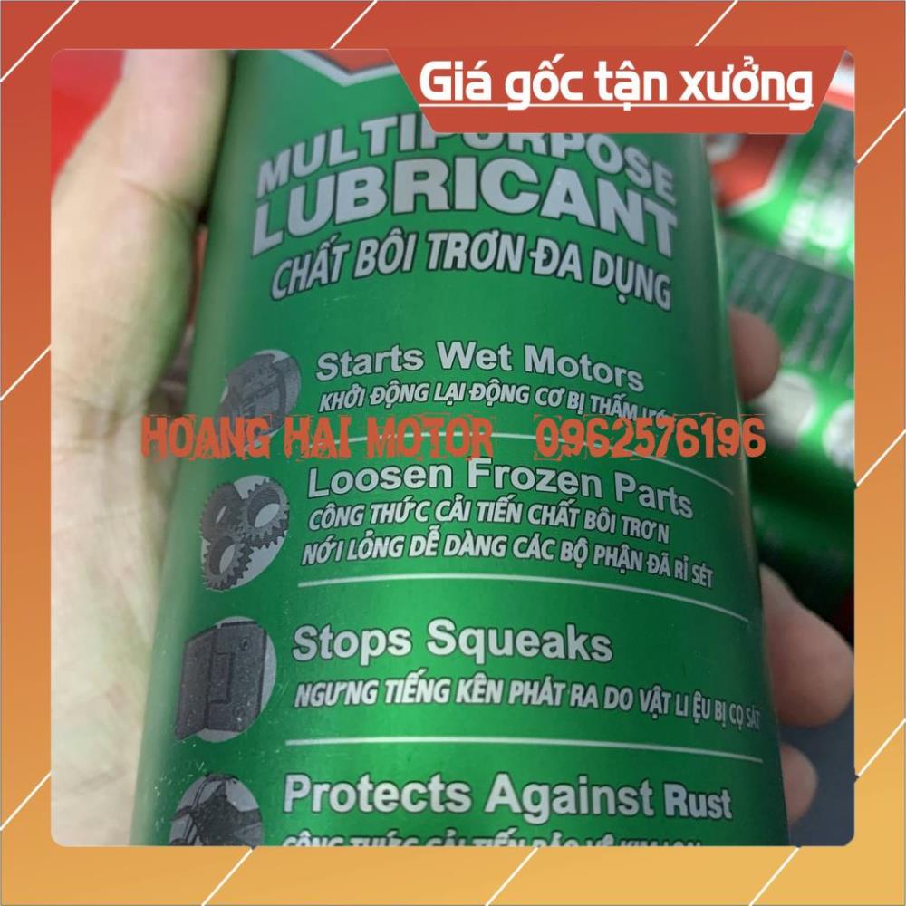 Chai  xịt chống rỉ/gỉ set SELLEYS RP7 - vệ sinh, bôi trơn, ngăn ngừa ăn mòn kim loại - chai lớn 350GR