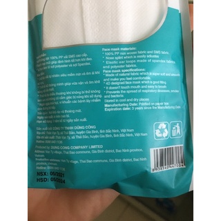 KHẨU TRANG DC MASK KF94 -4 lớp( Túi 5 chiếc)