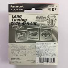 (Hàng_Chính hãng) Pin kiềm - Alkaline ĐẠI Panasonic LR20T/2B - Vỉ 2 viên, 12 vỉ, 24 vỉ