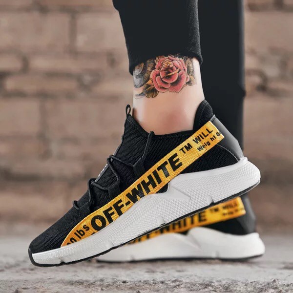 Giày Sneaker Nam Cao Cấp 2019 Off White Cá Tính -dg28