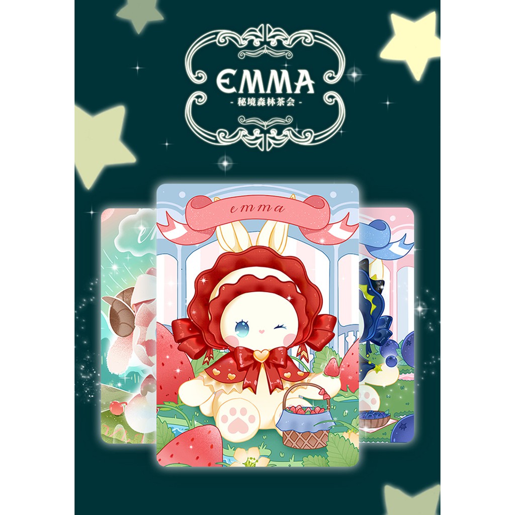 [Ready Stock] Mô Hình Đồ Chơi Nhân Vật Hoạt Hình Emma Secret Forest Sản Phẩm Blindbox