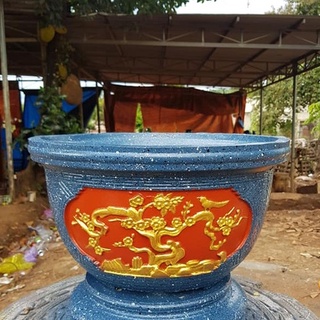 Khuôn đúc chậu cảnh tròn 50 [khuôn chậu ABS có lòng trong]