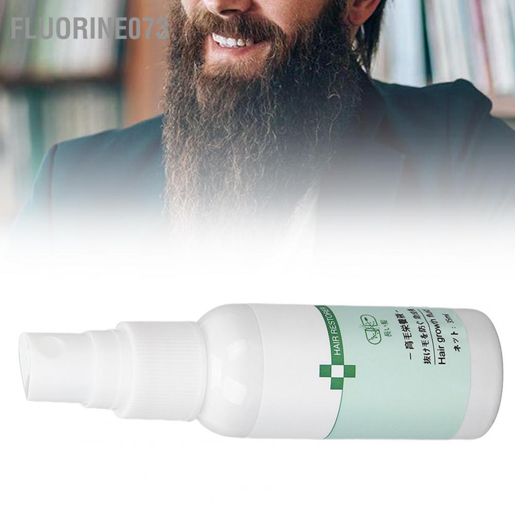 [Hàng mới về] Xịt dưỡng tóc Fluorine073 35ml kết cấu bảo vệ kích thích tăng trưởng tự nhiên cho nam nữ