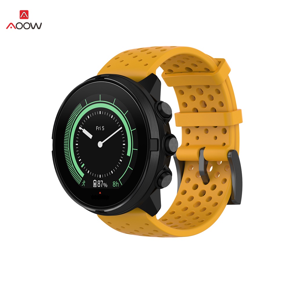 Dây Đeo Silicon 24mm Thay Thế Cho Đồng Hồ Thể Thao Suunto 9 Suunto7 Baro Suunto Spartan