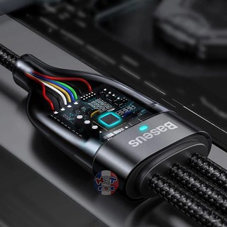 Cáp sạc đa năng 6 in 1 Baseus Flash Series USB Type C Micro USB