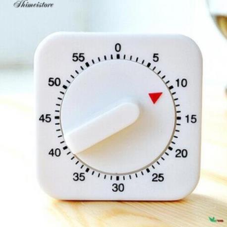 Đồng hồ hẹn giờ nấu ăn 60 phút tiện lợi hình vuông -2082