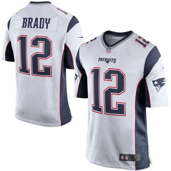 Áo Thun Bóng Đá Jersey Thể Thao Unisex New England Patriots NFL Số 12 Tom Brady