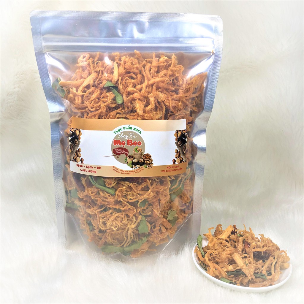 [Mã GROXUAN1 giảm 8% đơn 150K] 500Gr Khô gà lá chanh xé cay loại 1 ăn vặt cực ngon | BigBuy360 - bigbuy360.vn