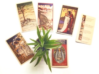 Bài handmade Tarot Smith Waite Borderless 7*12cm
