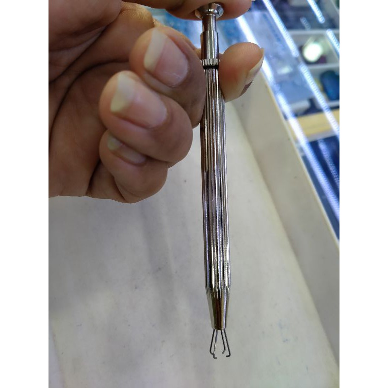 Bút gấp hột đá cao cấp 4 chấu