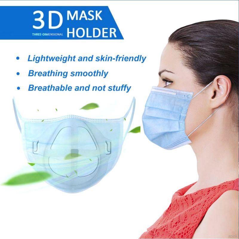 (Hàng Mới Về) Set 5 Giá Đỡ Khẩu Trang 3d Tiện Dụng Chất Lượng Cao