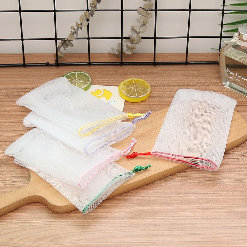 Túi Lưới Đựng Xà Phòng Tiện Lợi Giá Đỡ