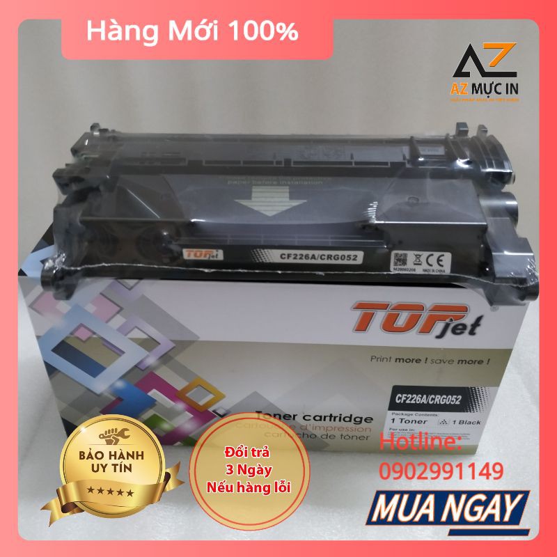 Hộp Mực hp 26A 052 cho máy in Hp M402D/ 402DN Canon 214DW, 212DW hàng mới, bảo hành 3 tháng. in được 2200 trang