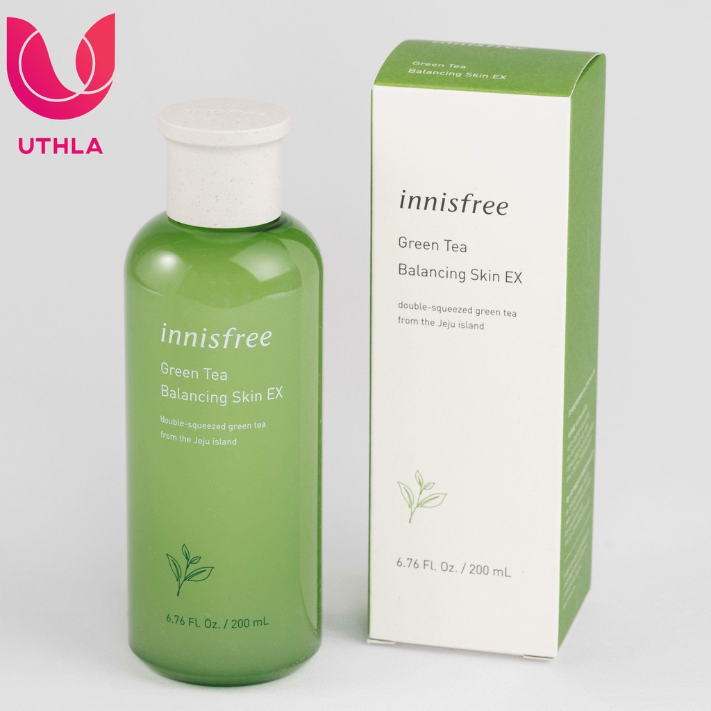 Nước Hoa Hồng Innisfree Trà Xanh Green Tea Balancing Skin EX 160ml