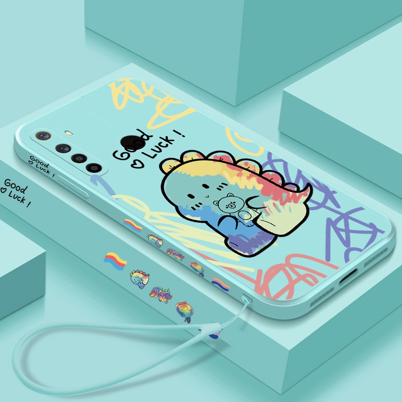 Ốp Điện Thoại Tpu Mềm Hình Khủng Long Cho Realme C25 C25S C12 C3 5 6 6i 8 Pro 8i C11 C20 C25Y C21Y C21 9i