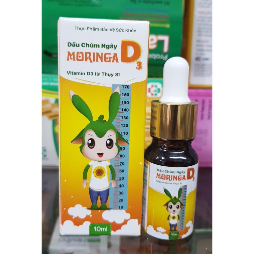 dầu chùm ngây moringa d3 vitamin từ thụy sĩ