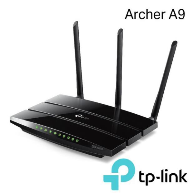 TP-Link AC 1900Mbps Bộ phát Wi-Fi MU MIMO Hiệu suất mạnh mẽ - Archer A9 - Hàng Chính Hãng