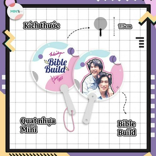 Quạt tròn Mini Cặp đôi BibleBiuld - VegasPete 7.5cm