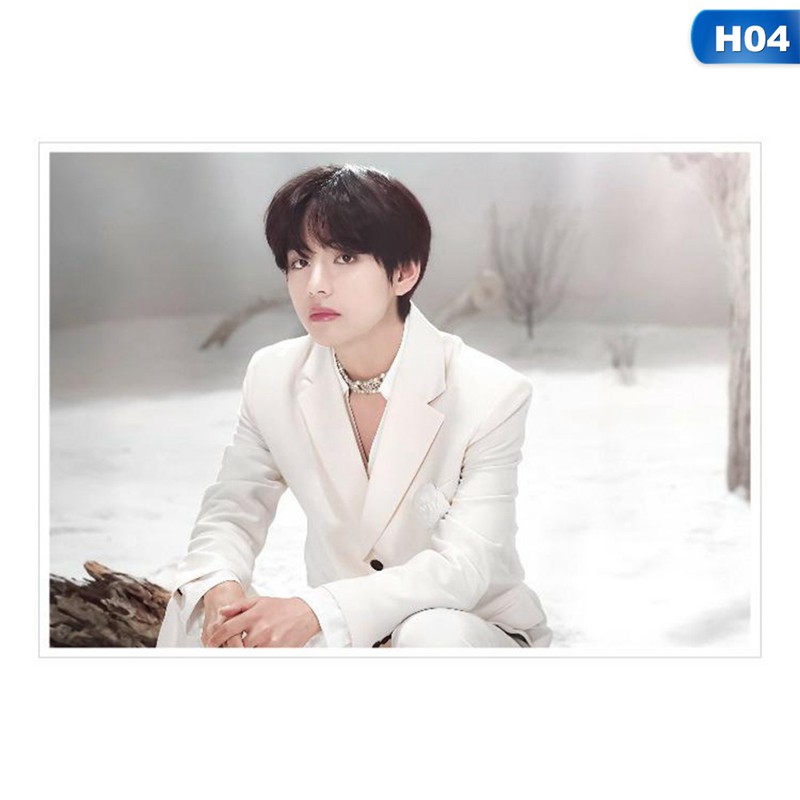 Poster Treo Tường In Hình Nhóm Nhạc Kpop BTS 2020 chất lượng cao